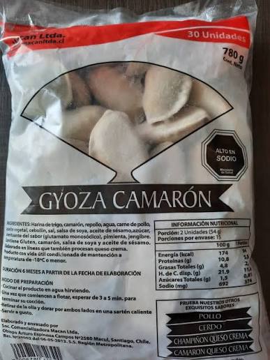Gyosas Camaron Shen Unidad