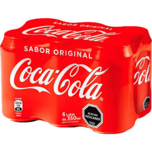 Bebida Pack 350 Ml / Coca Cola
