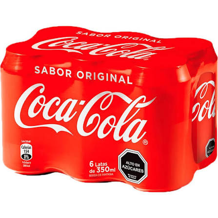 Bebida Pack 350 Ml / Coca Cola